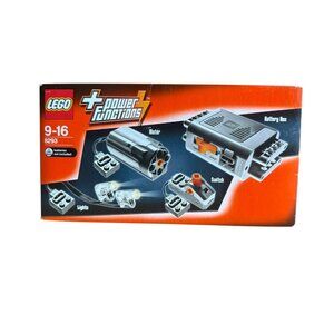 LEGO Technic Power Functions Motor Set 8293 Electric Motor Battery Box Kit New